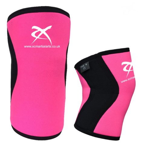 XC Knee Sleeves (Pair) Powerlifting Weightlifting Patella Support Brace Protector