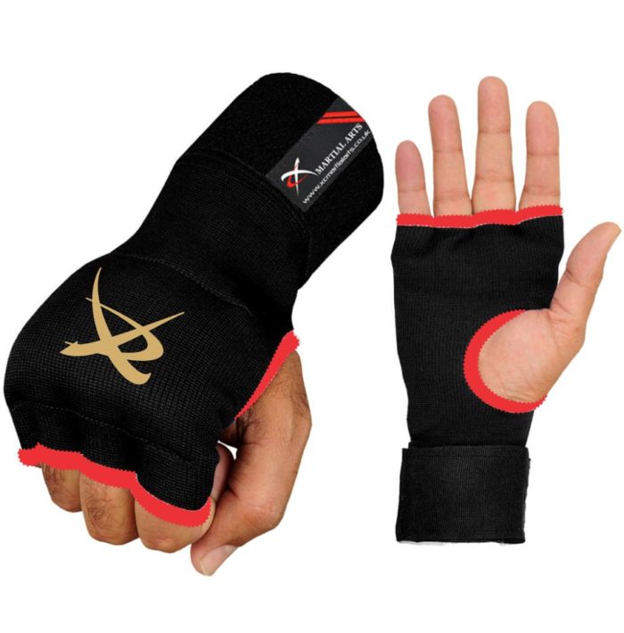 XC Inner Hand Wraps Gloves Boxing Fist Padded Bandages MMA Gel Strap Mitts Kick