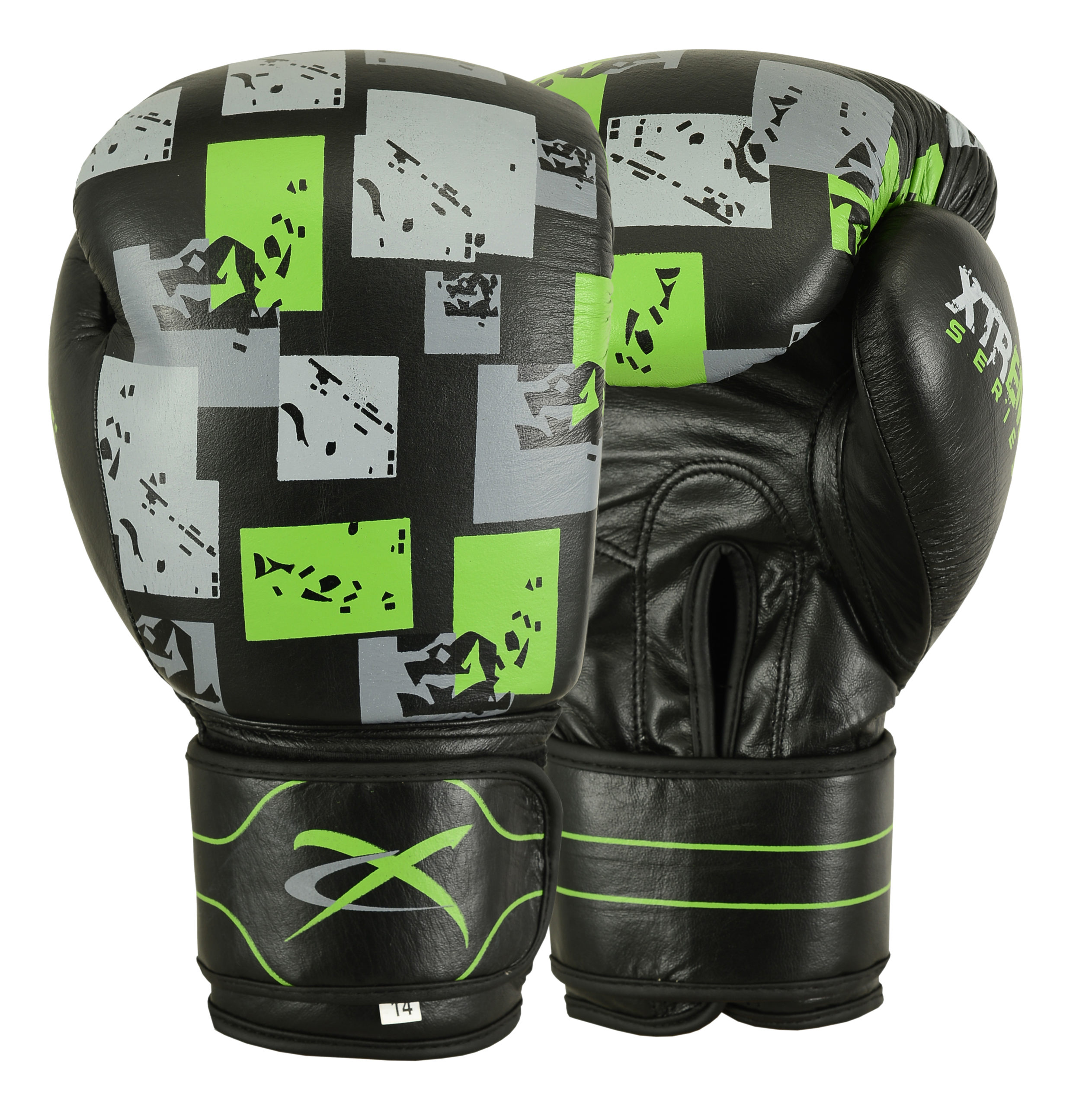XC Xtreme Series Leather Boxing Gloves